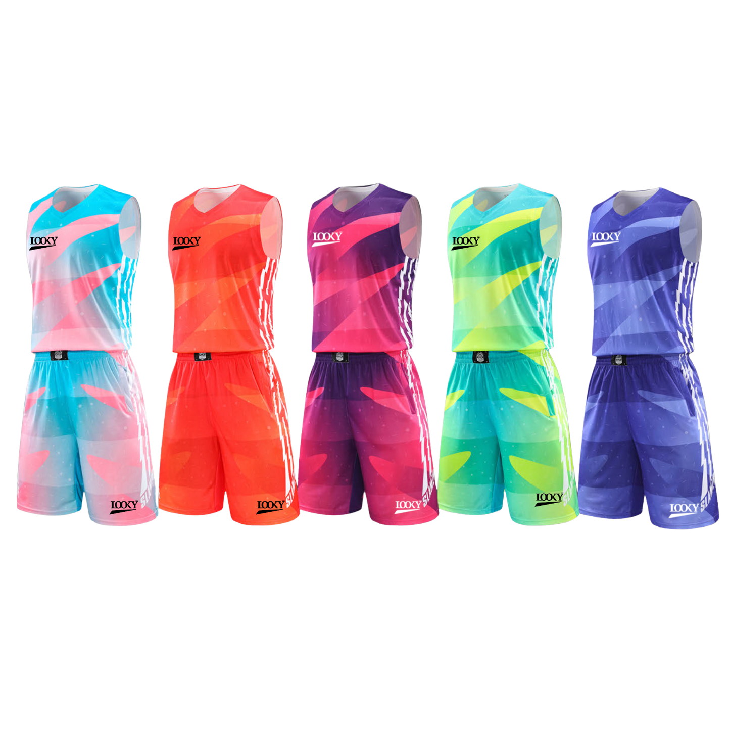 maillots de basketball avec texture serpent