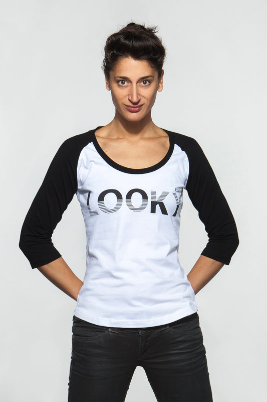 tee shirt 3/4 femme looky first