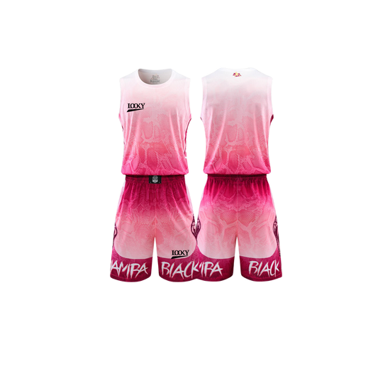 maillots de basketball avec texture serpent